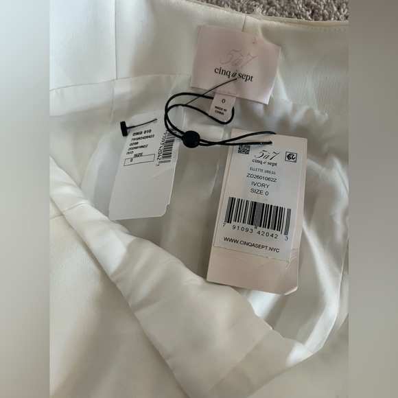 NWT Cinq à Sept Ellette Sleeveless Sheath Midi Dress - Picture 9 of 9